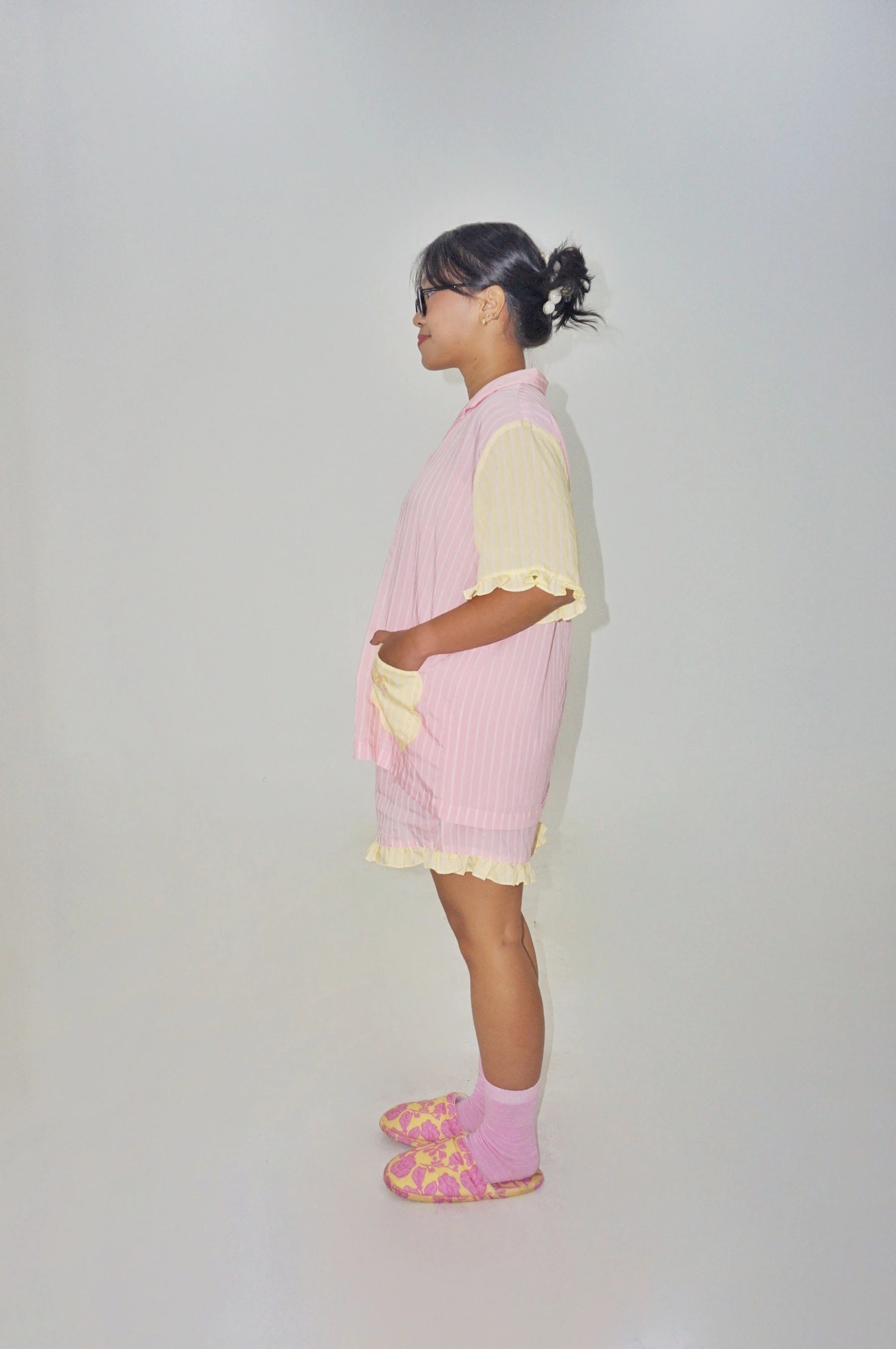 Pajama Set Dusty Pink - Earth Major