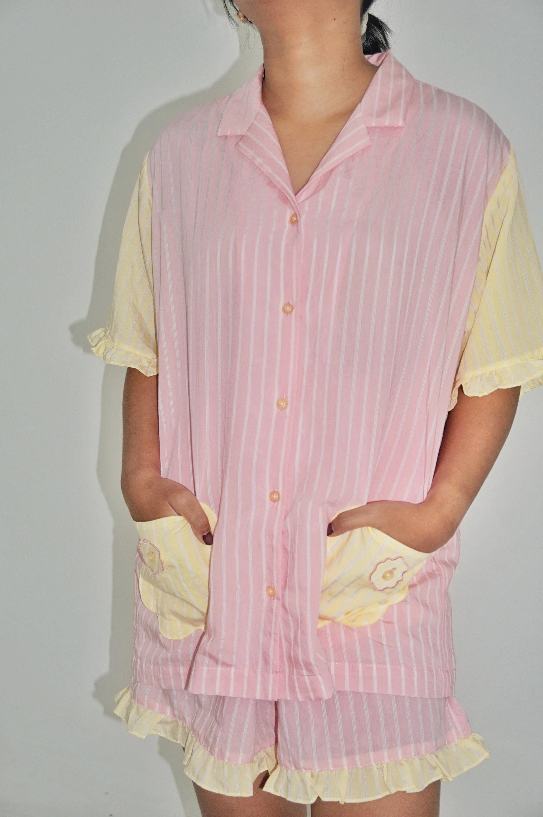 Pajama Set Dusty Pink - Earth Major