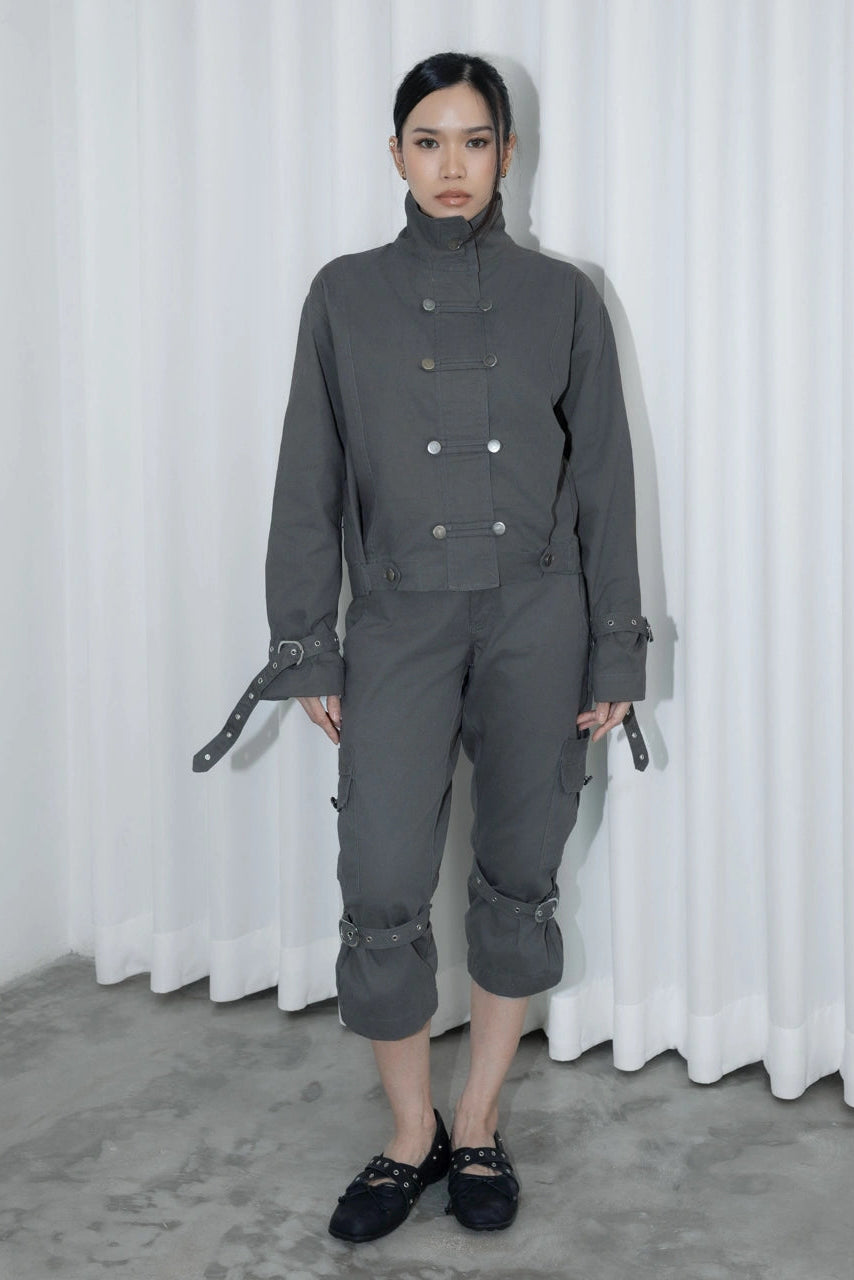 Modern Napoleon Jacket Grey - Catha