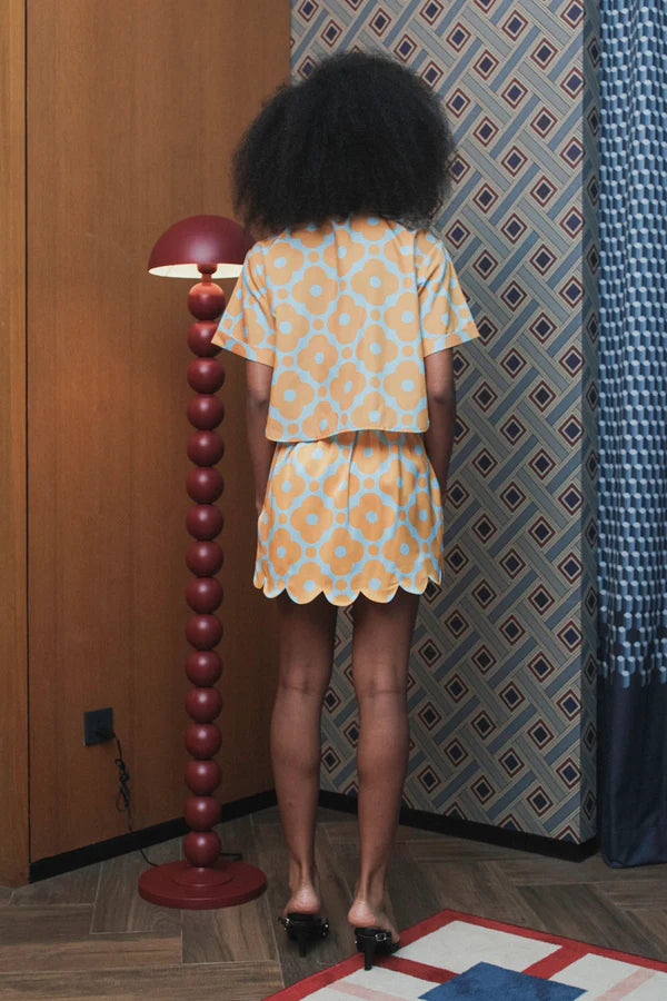 Cadie Skort Frosty Lemon - Kyrra