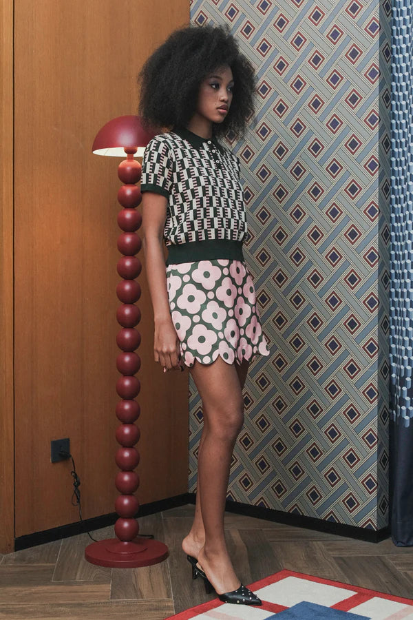 Heyley Polo Pink Pine - Kyrra