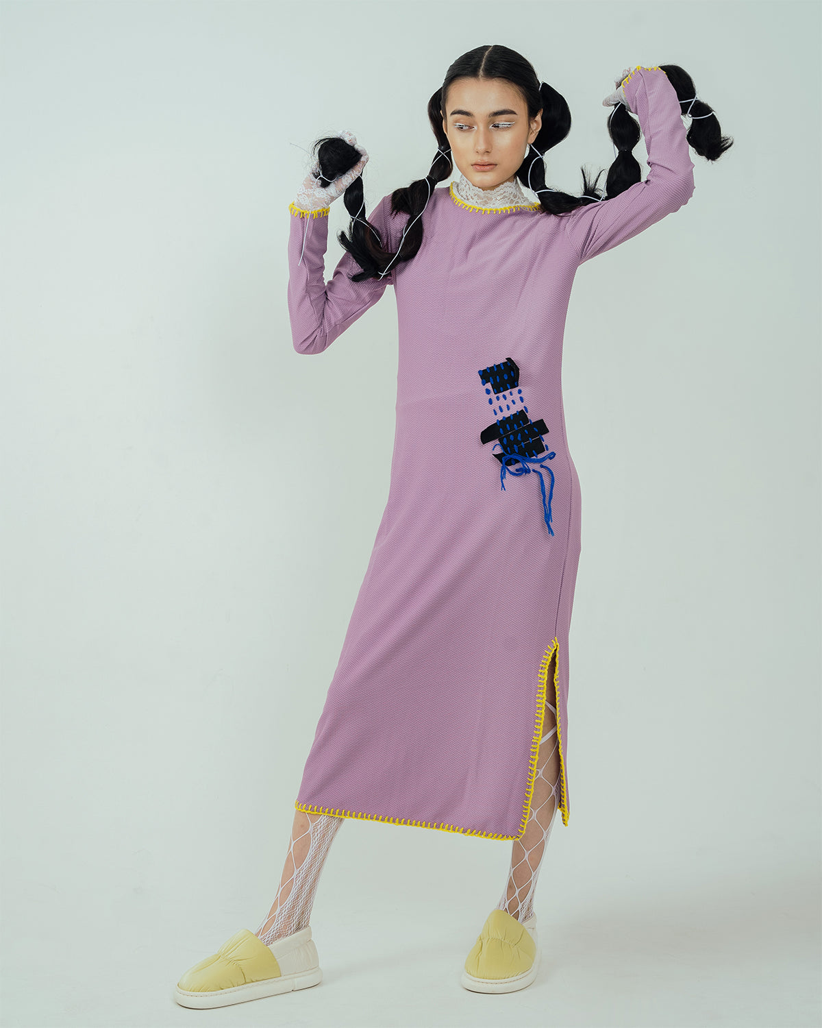 ​Pitchy Stitchy Dress Purple - High On Life