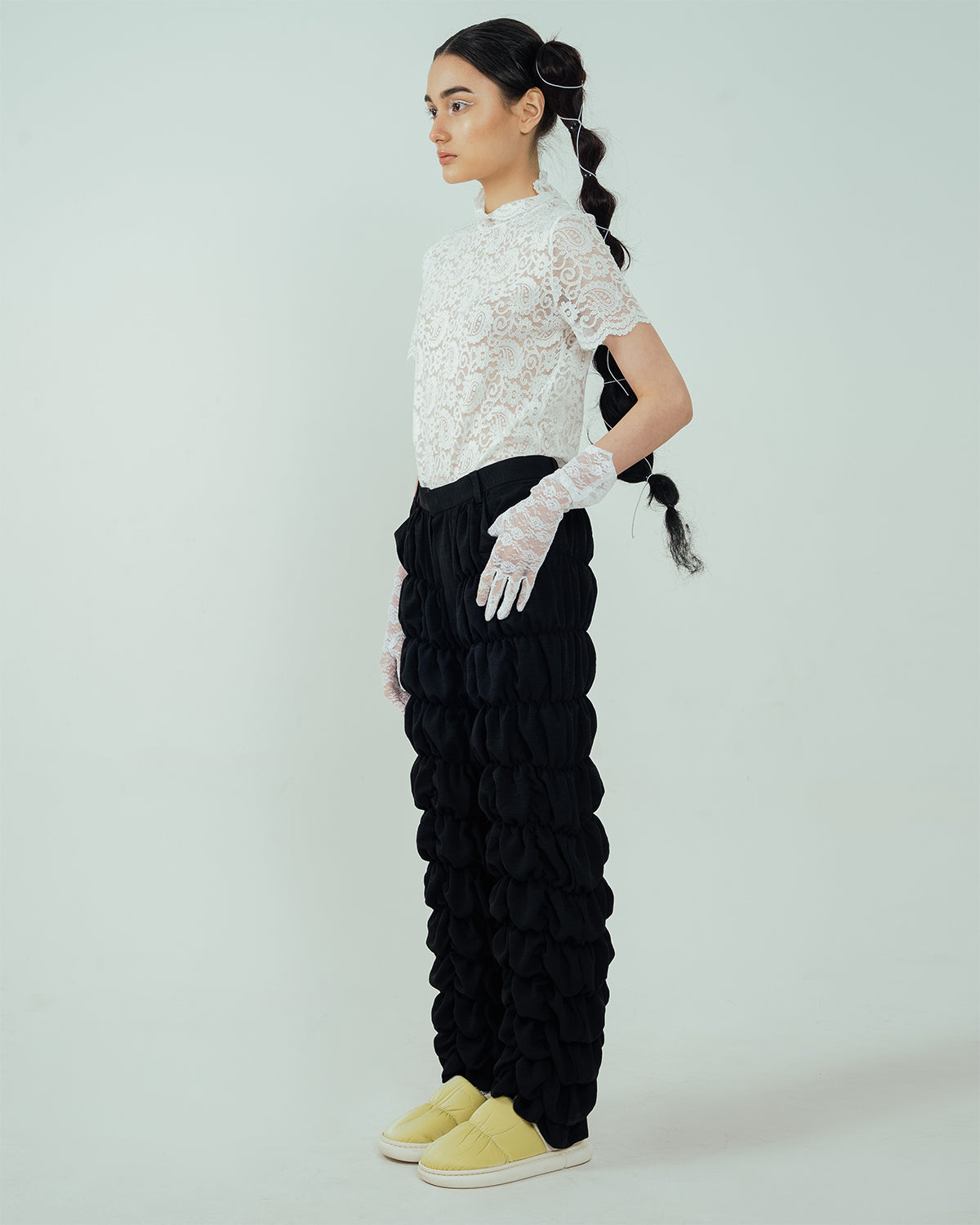 ​Curl Pants Black - High On Life