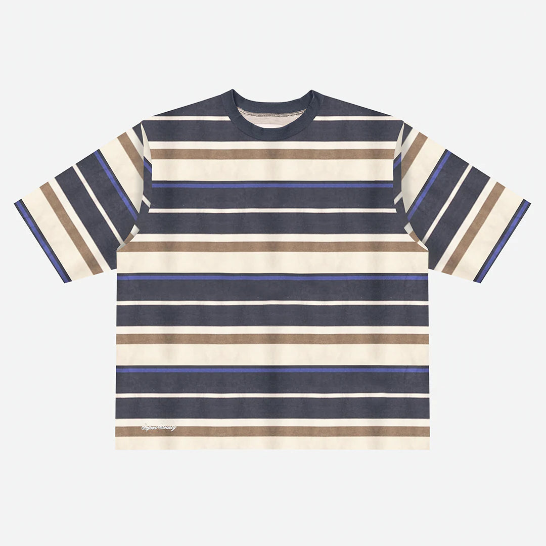 Kent Stripe Tshirt - Oxford Society