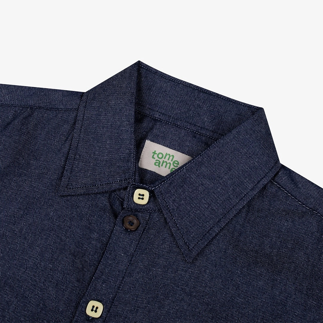 Kinoko Denim Shirt - Tome Ame
