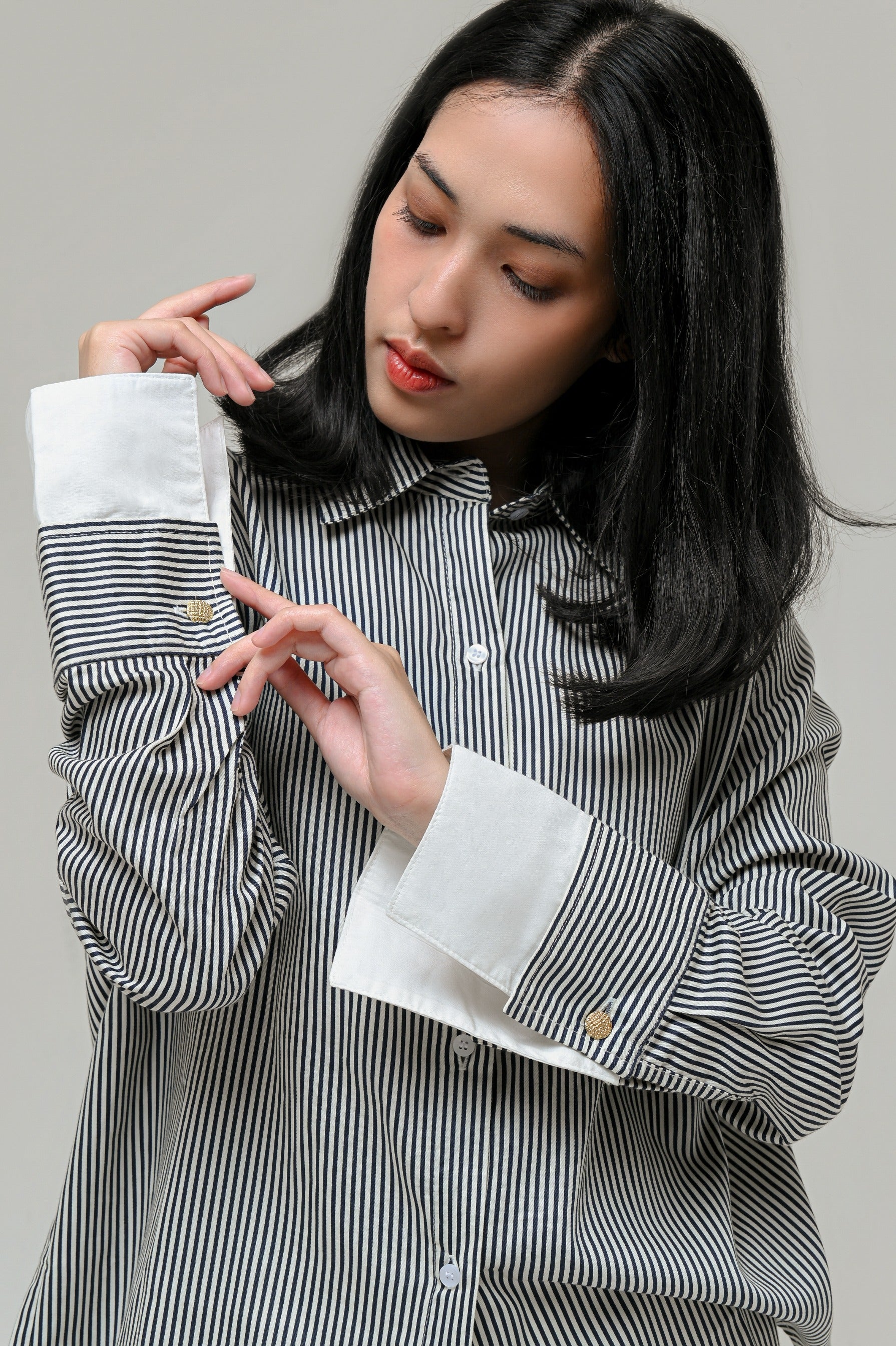 ​Luri Shirt Stripe Black - Kajuaruna
