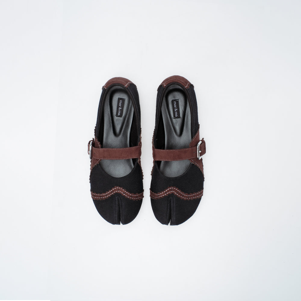 Leea Flatshoes Denim - Mar & Ma