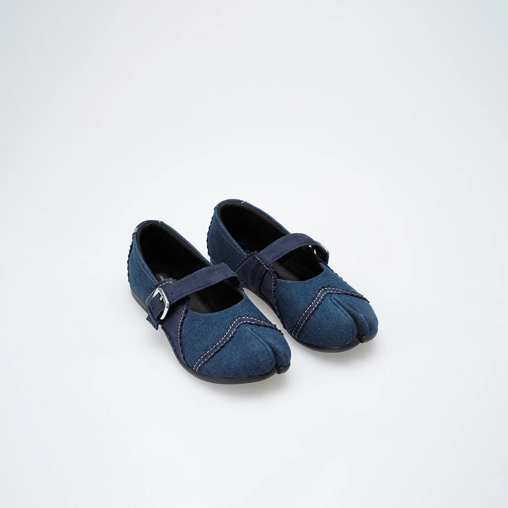 Leea Flatshoes Denim - Mar & Ma