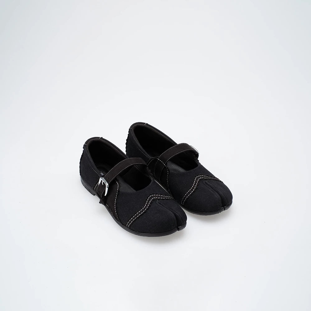 Leea Flatshoes Denim - Mar & Ma