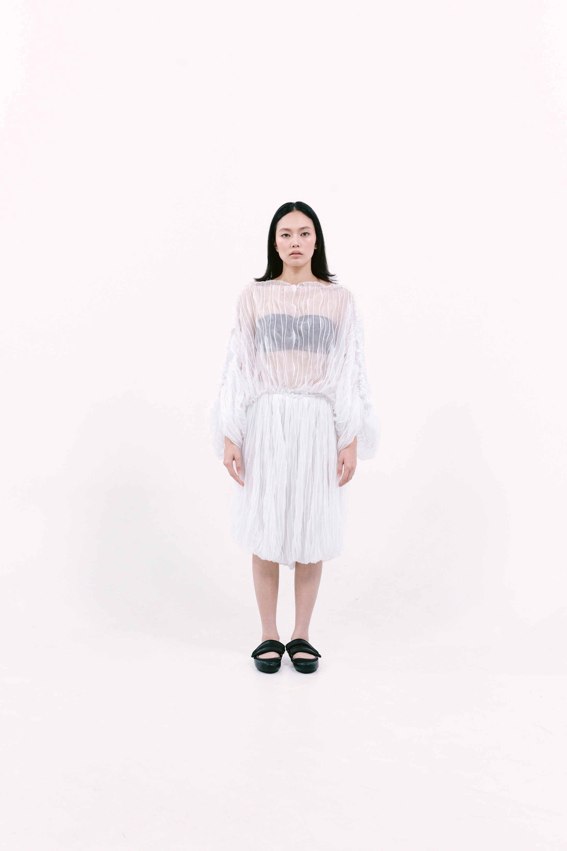 Rou Rou Top White/White - La Douche Vita