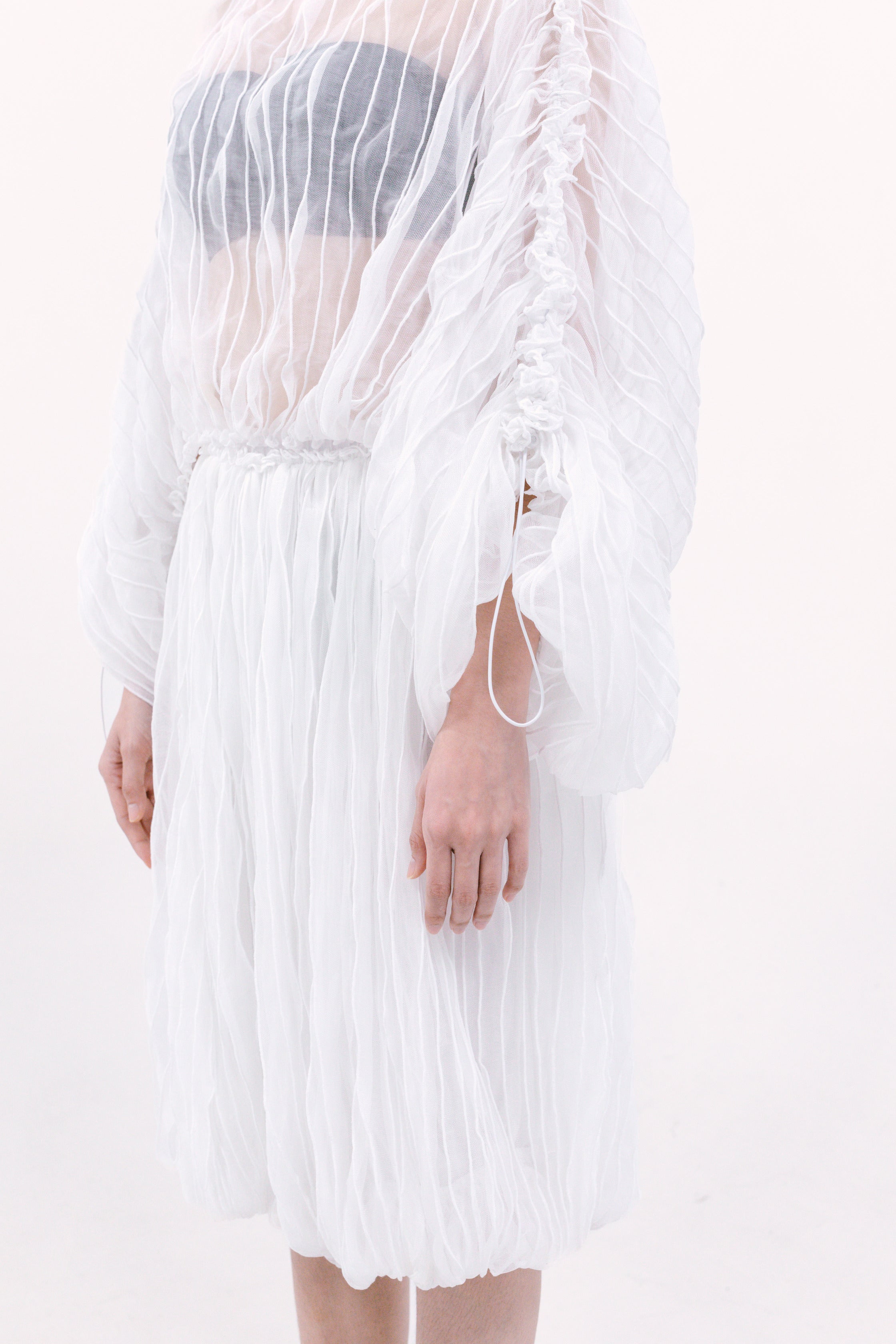 Rou Rou Pants White/White - La Douche Vita