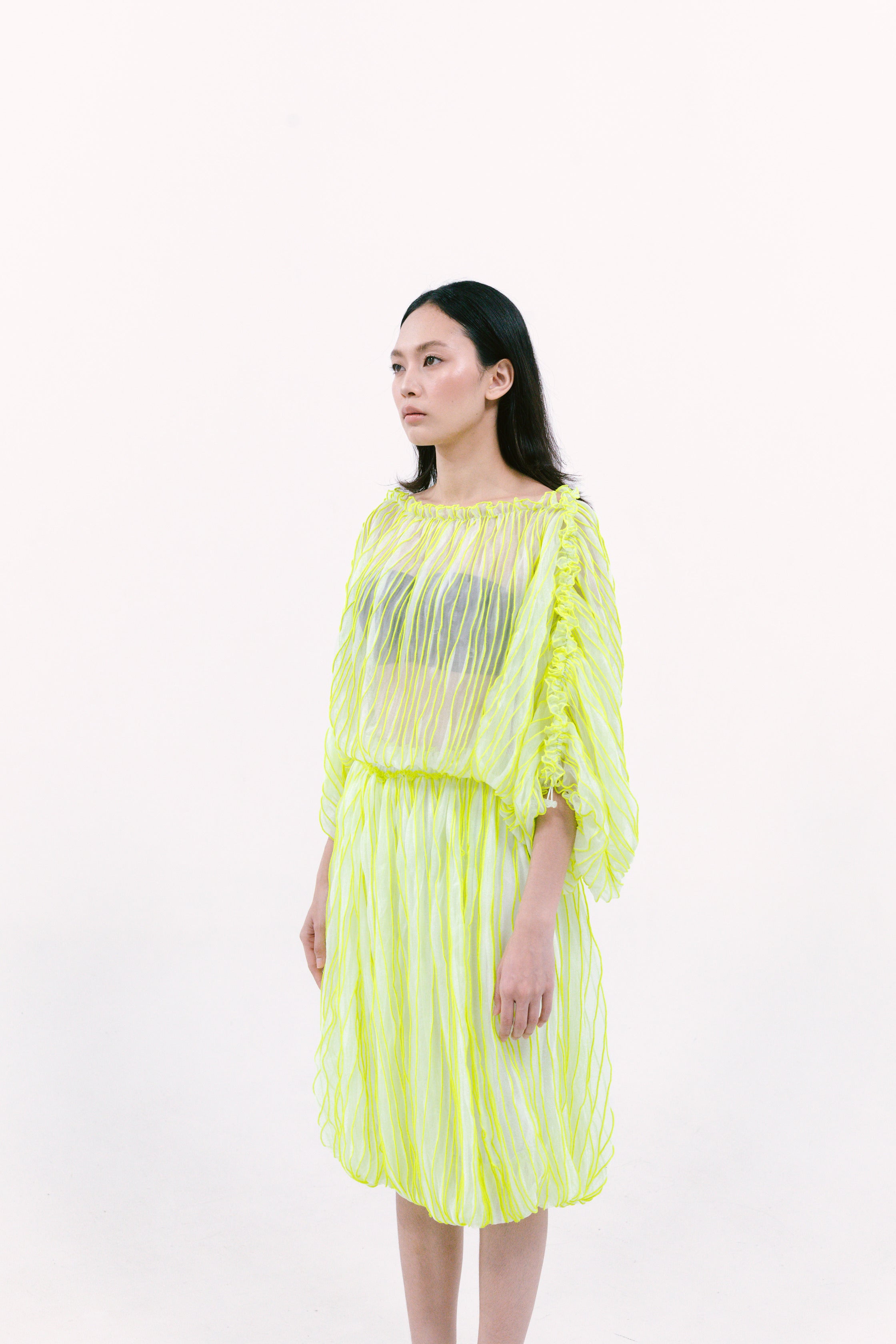 Rou Rou Top White/Yellow - La Douche Vita