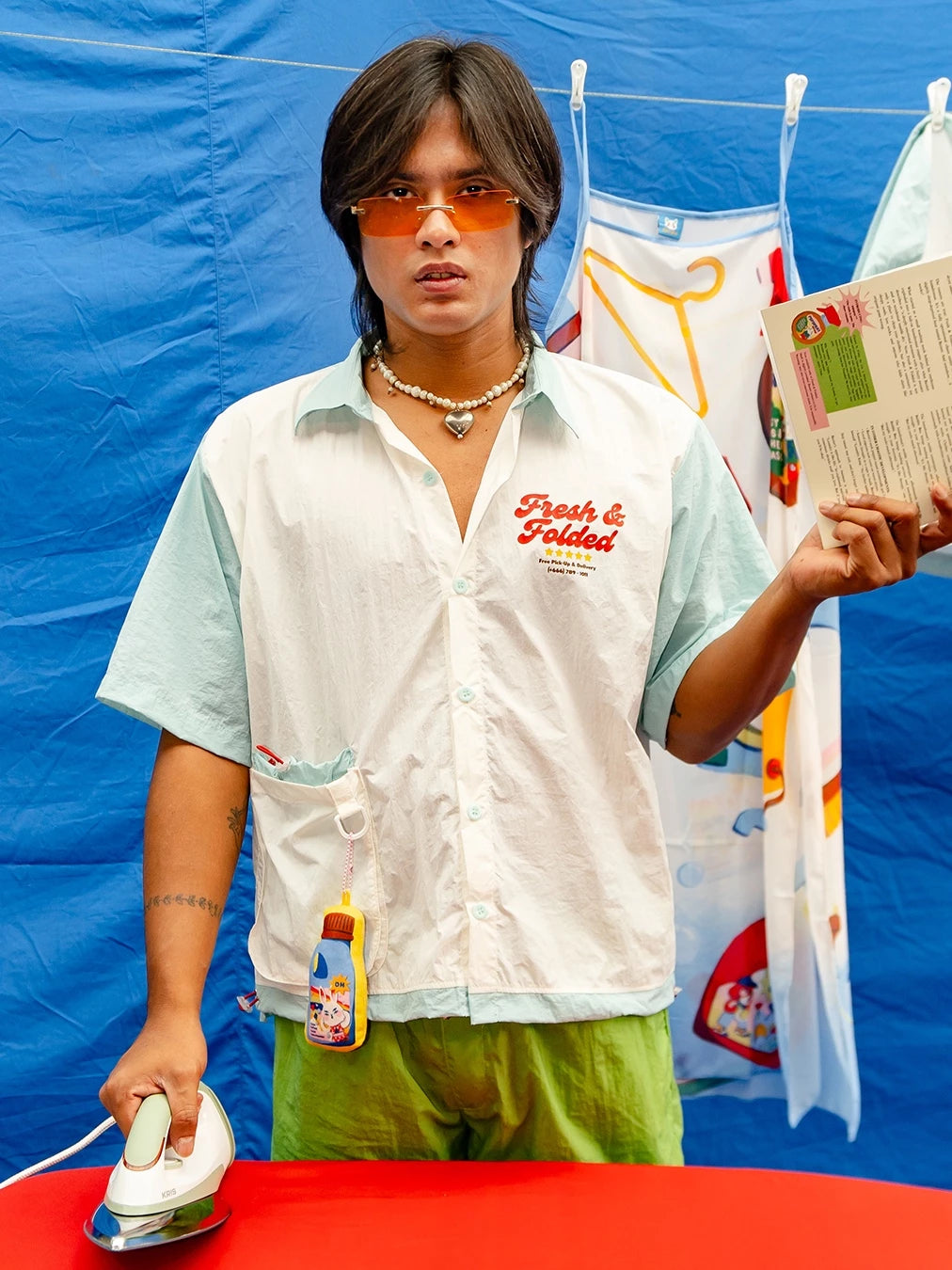 Loads Of Fun Workshirt White - Oh.Irv