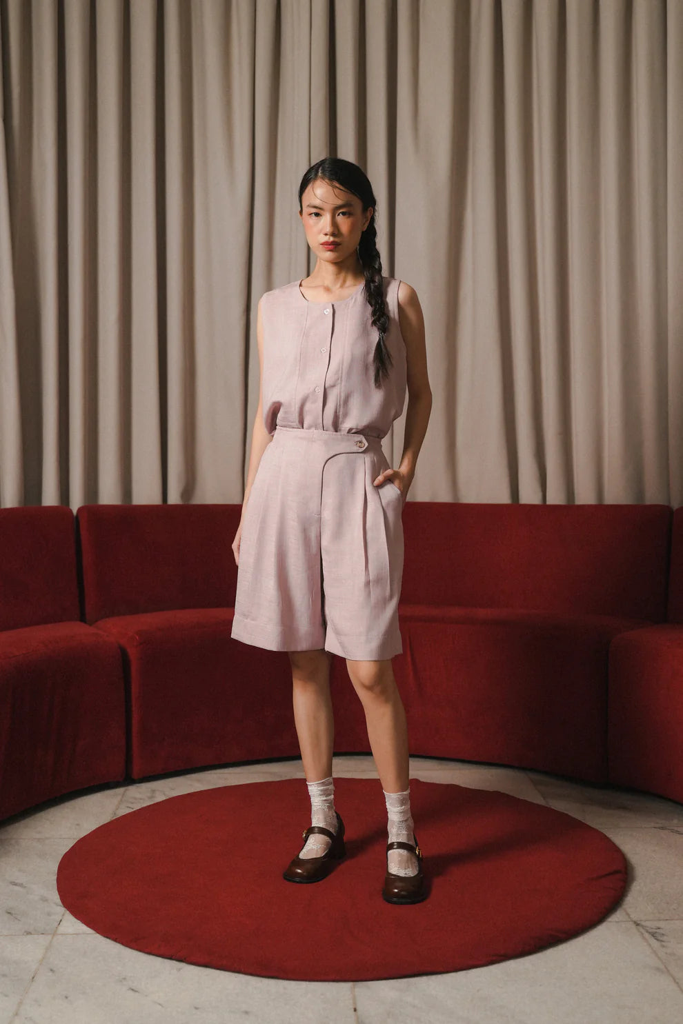 Bryn Muted Peony - Maven