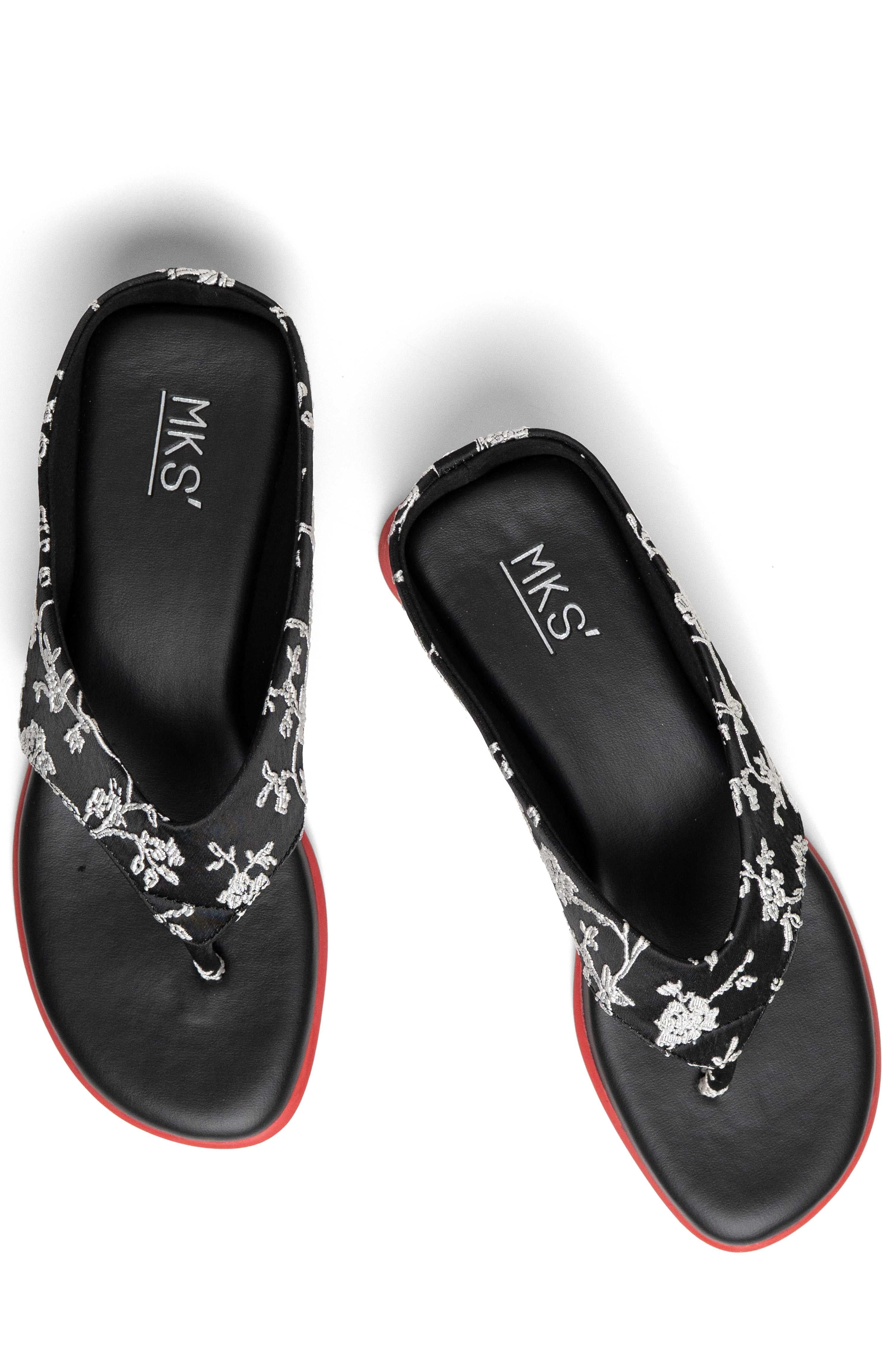 Pota Red Flower - Mks Shoes