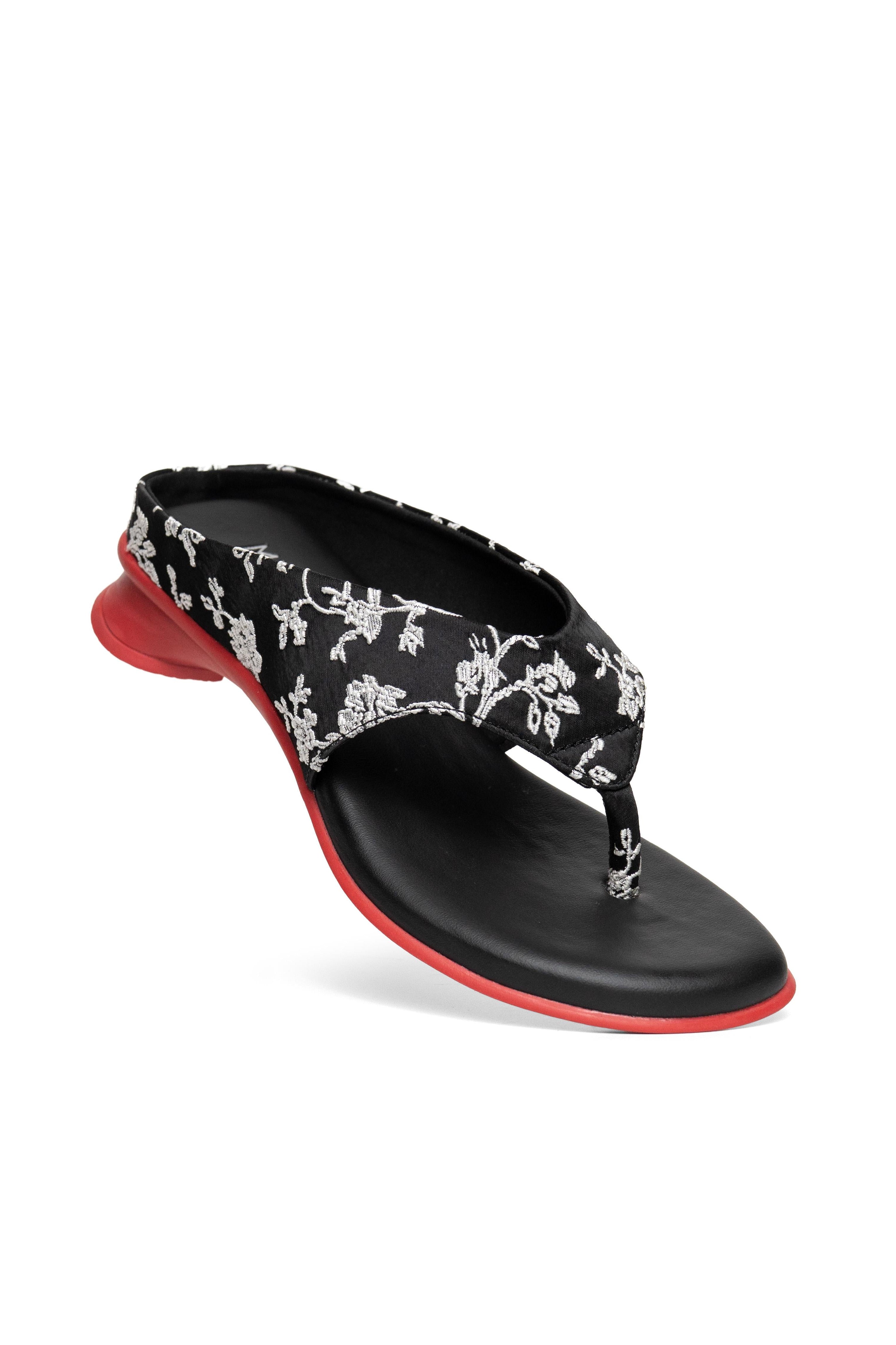 Pota Red Flower - Mks Shoes