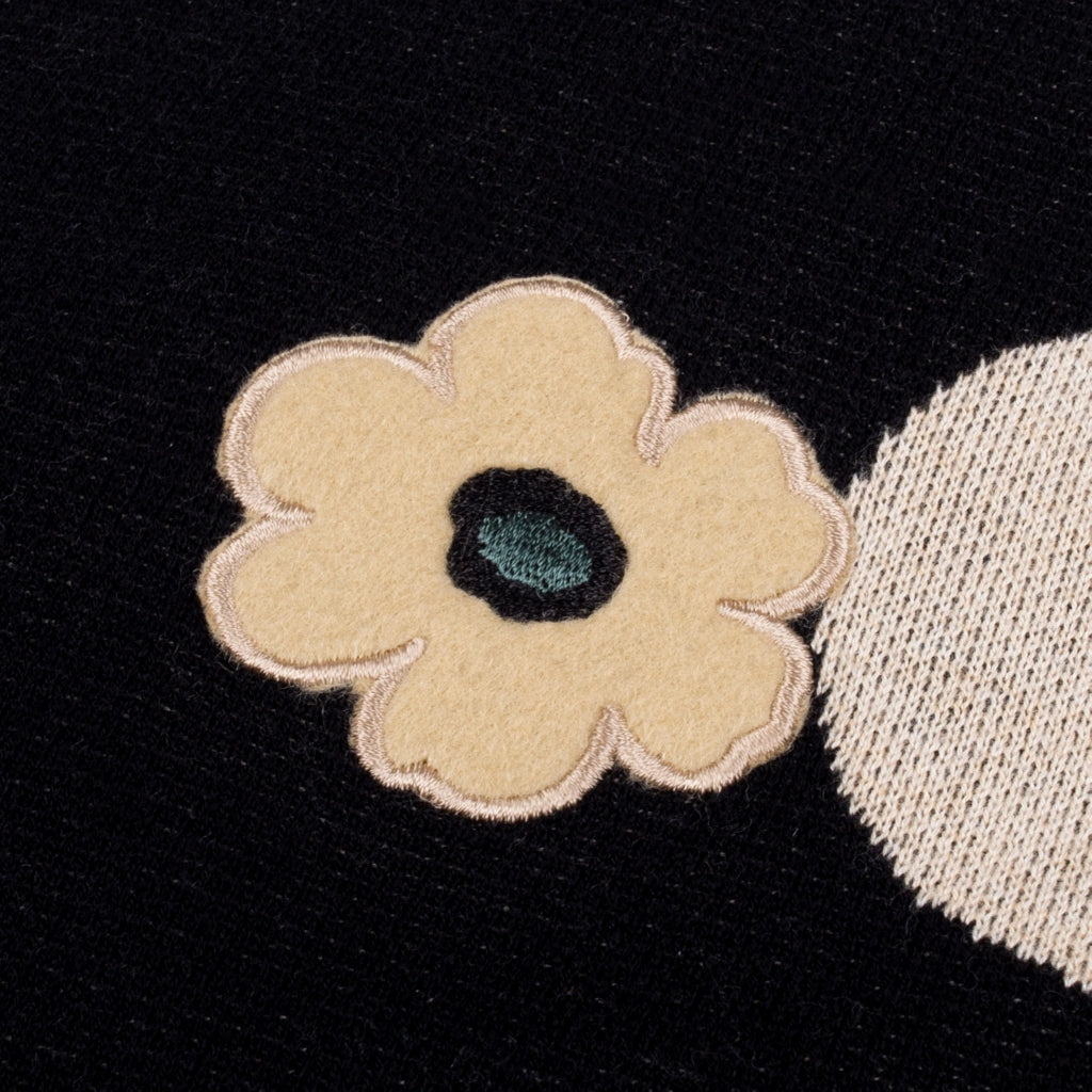 Migi Rugby Shirt Polkadot Black - Tome Ame