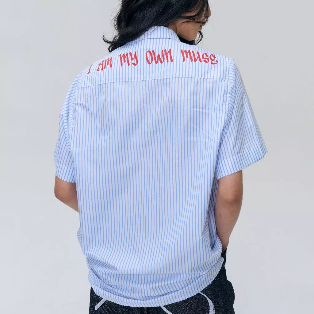 Miller Shirt Stripe Blue - Blee