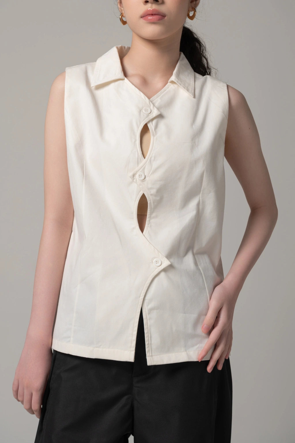 Moala Blouse Bw - Kajuaruna