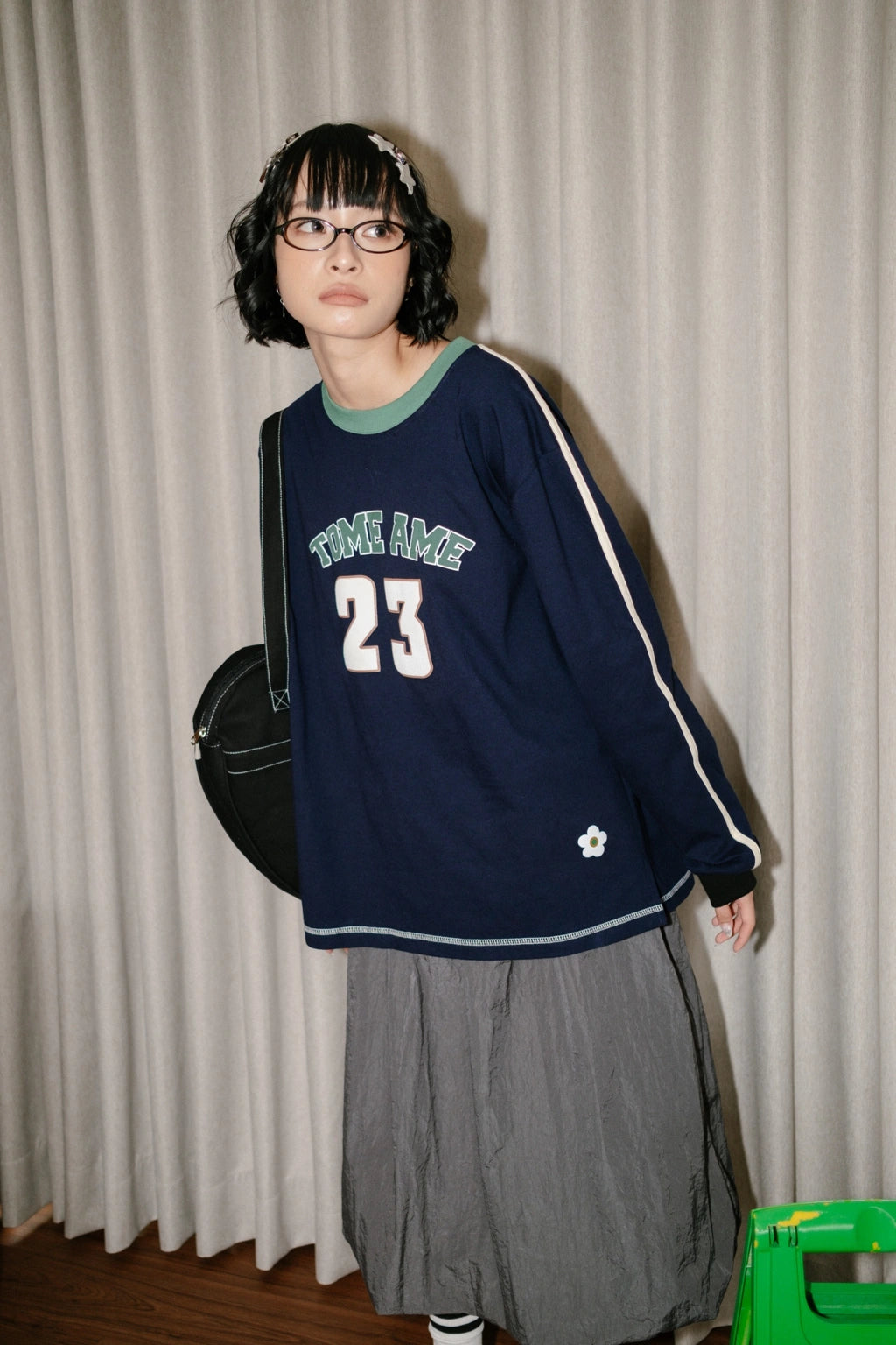 Navy Juno Longsleeve - Tome Ame