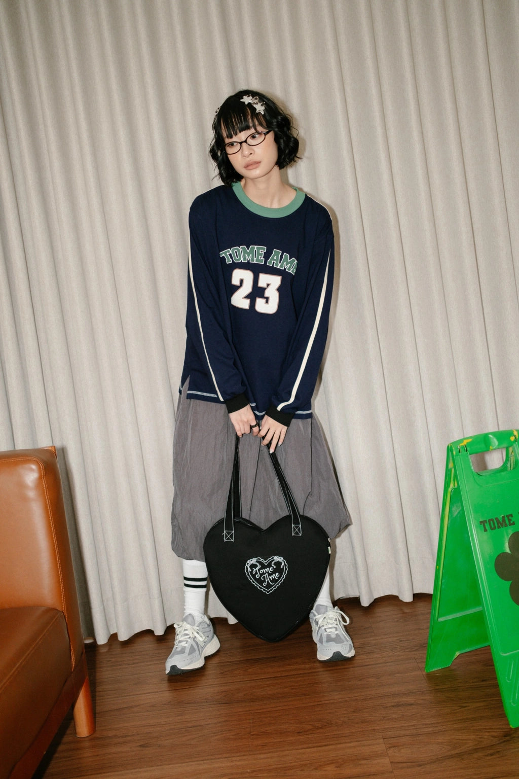 Navy Juno Longsleeve - Tome Ame