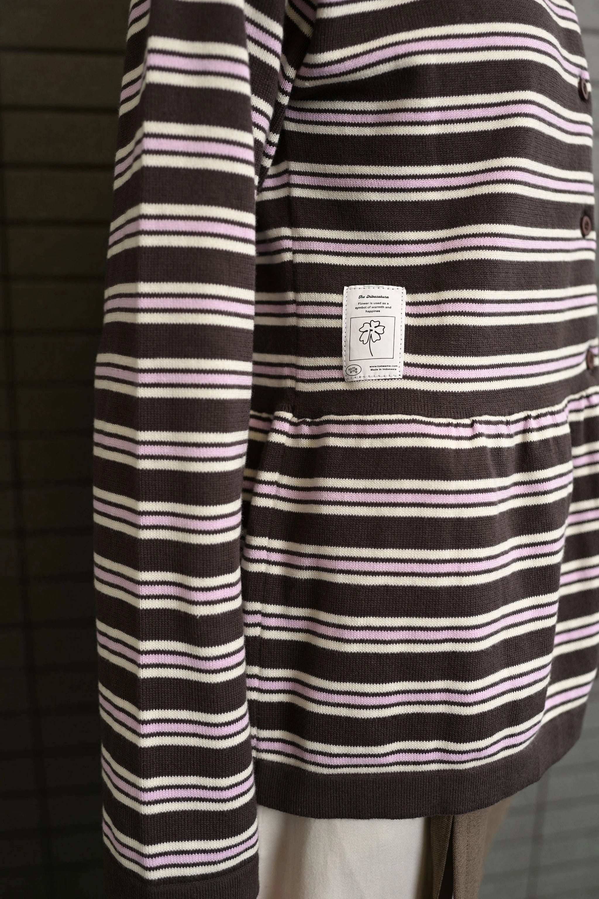 Nijiko Longsleeve Brown - Tome Ame