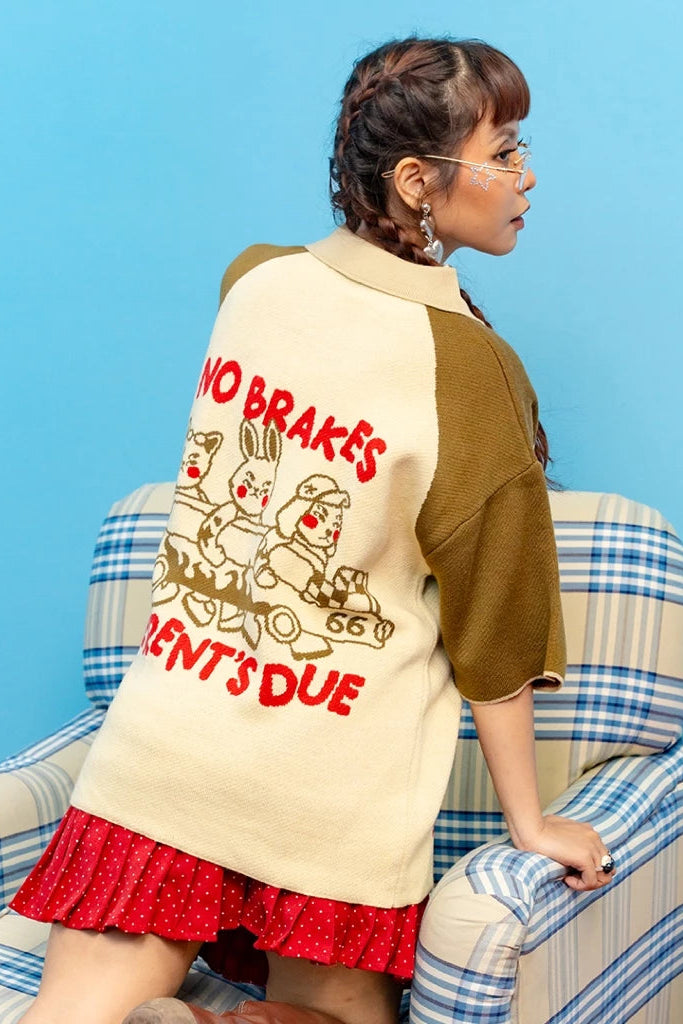 No Brakes Knitted Shirt - Oh.Irv