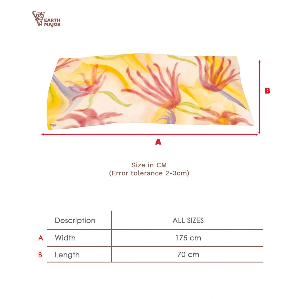 Sun Shawl Hijab - Earth Major