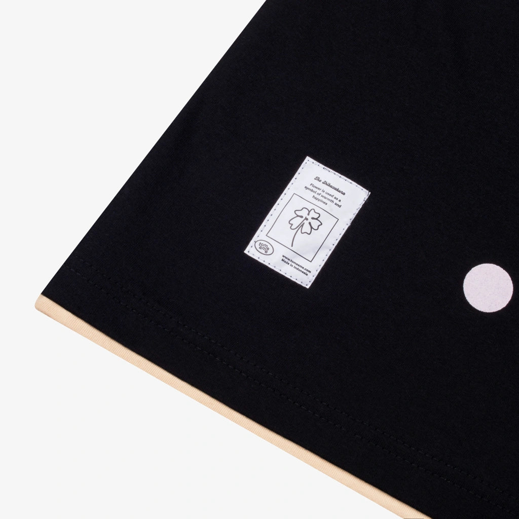 Polka Longsleeve Black - Tome Ame