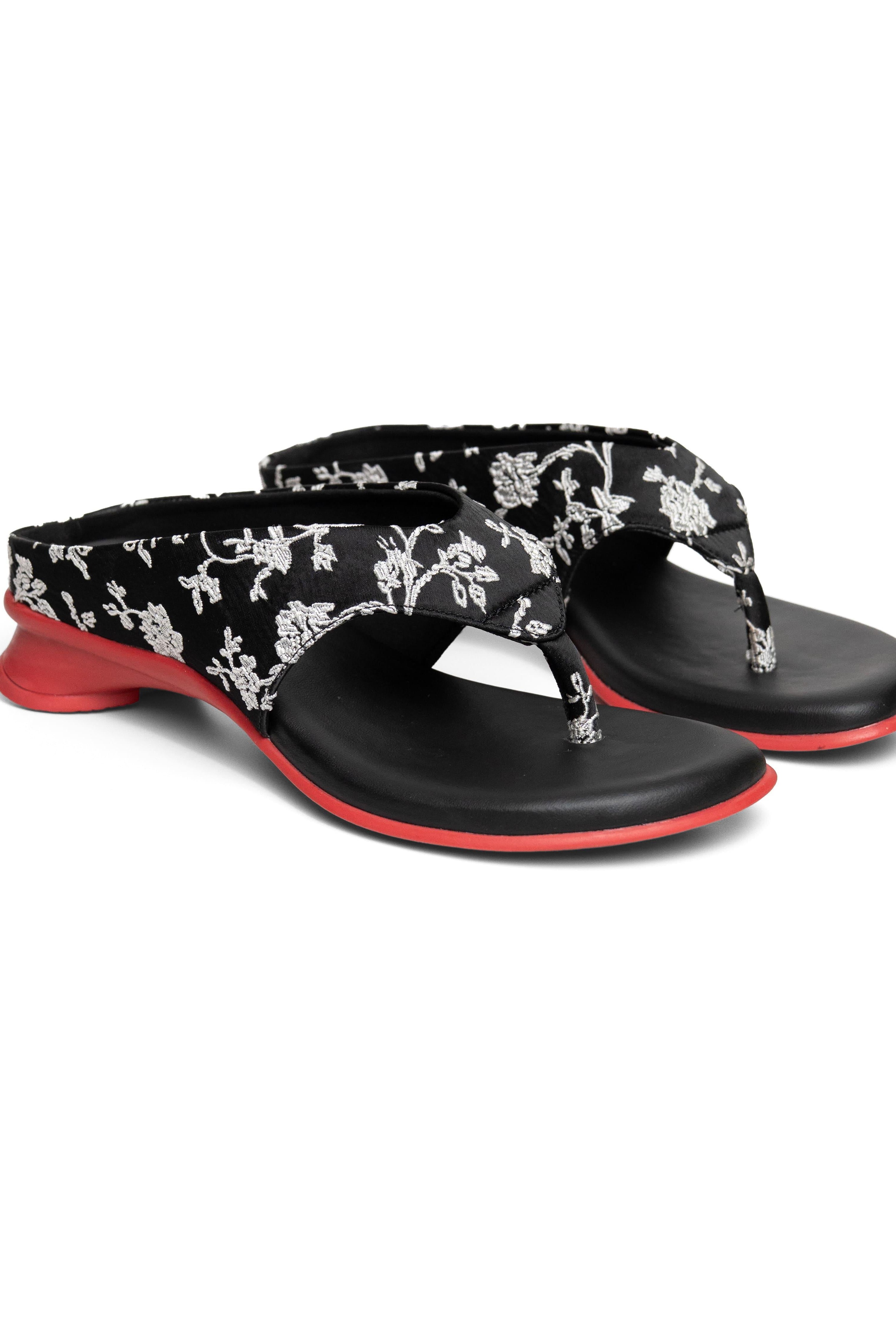 Pota Red Flower - Mks Shoes