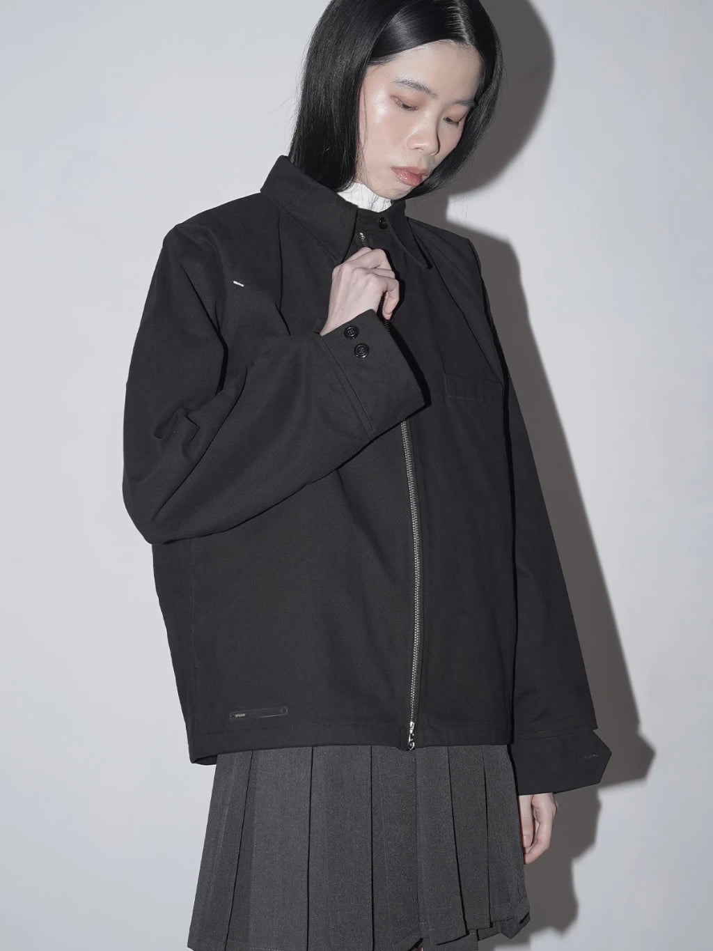 Rad Work Jacket Black - Nylony