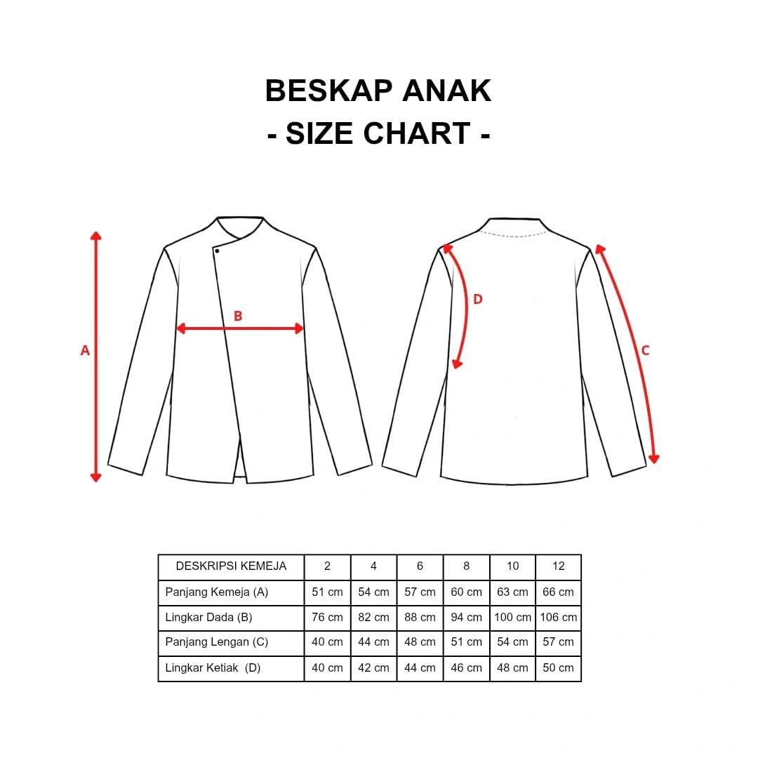 HGL Bambini - Ranum Beskap Anak (2-6) - Damakara