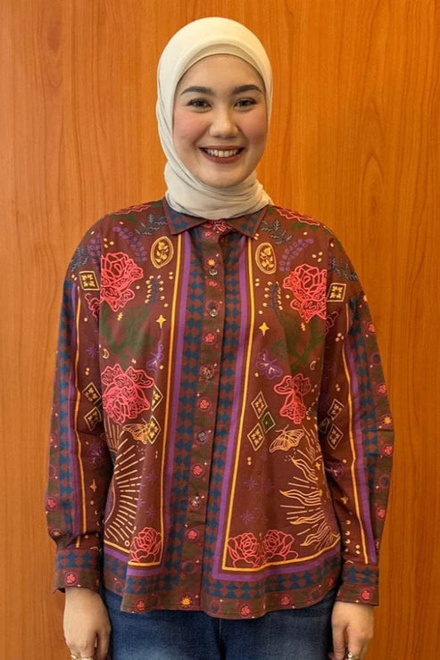 Nonaetal x Dianable Andromeda Shirt Red - Nona