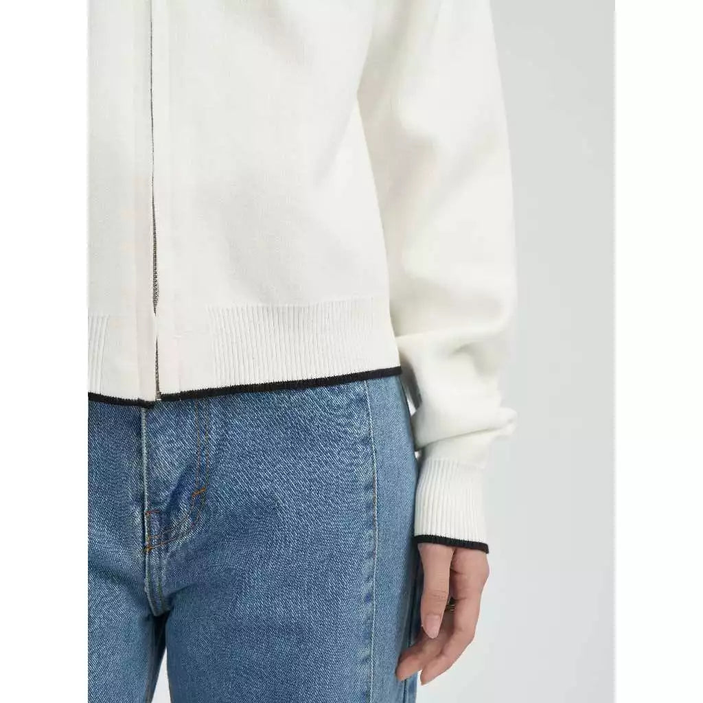 Robin Cardigan White - Acheté de Nous