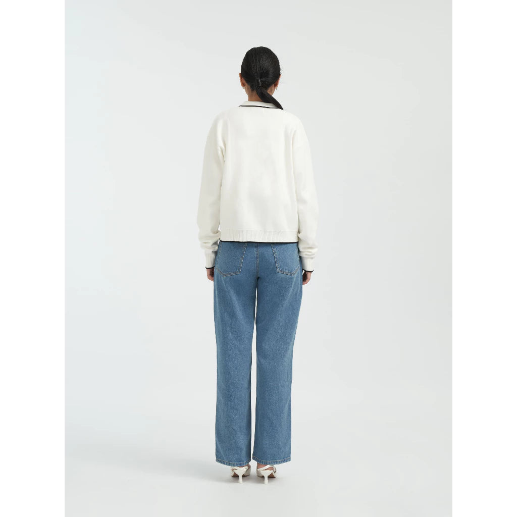 Robin Cardigan White - Acheté de Nous