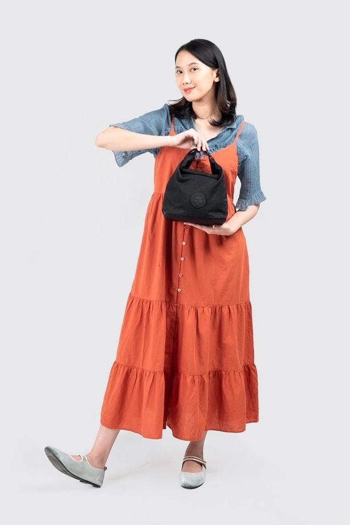 Rolling Down Lunch Bag Black - Exsport