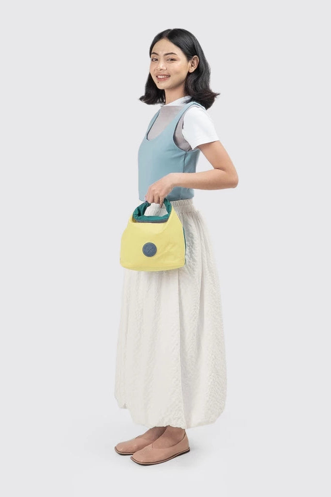 Rolling Down Lunch Bag Light Yellow - Exsport