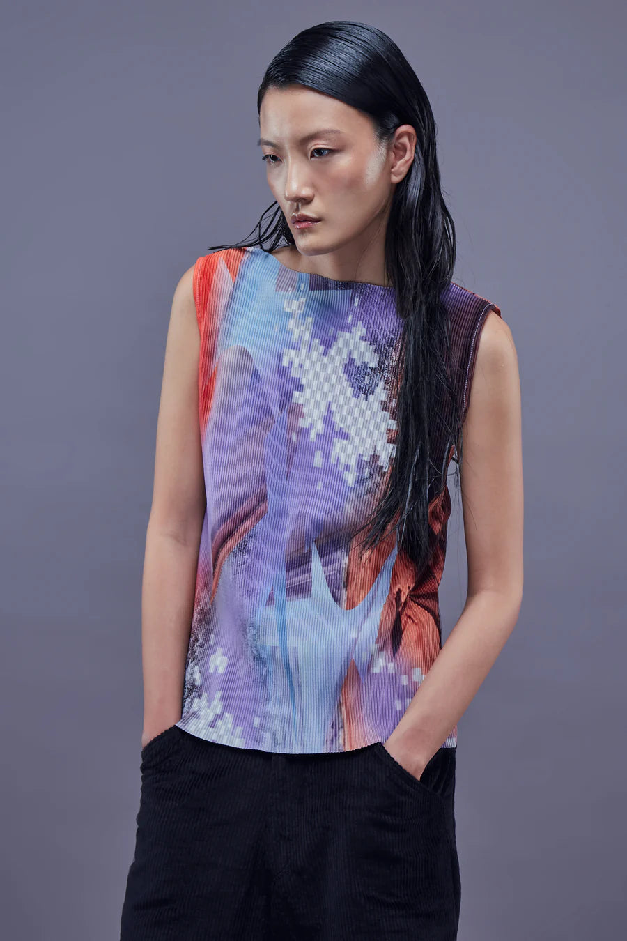 Canyon Printed Top - SAAMR