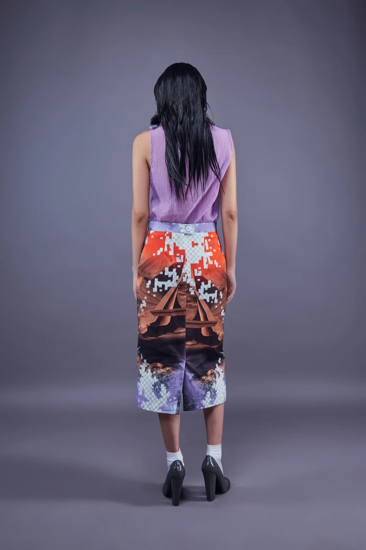 Canyon Printed Skirt - SAAMR