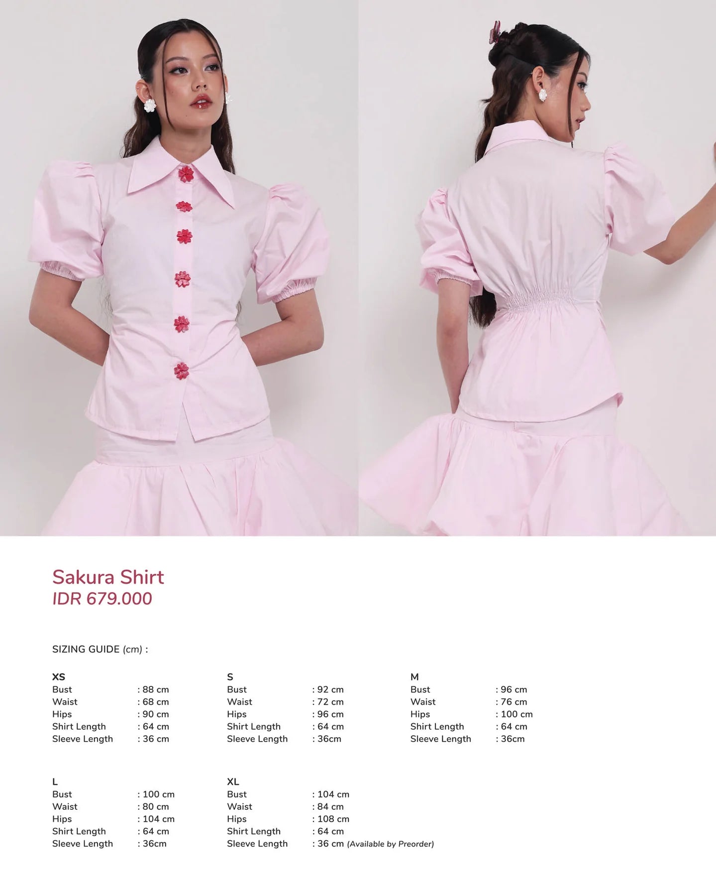 Sakura Shirt - Suedeson