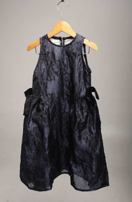 HGL Bambini - Bloom Dress Girl Black - Little Mr & Mrs