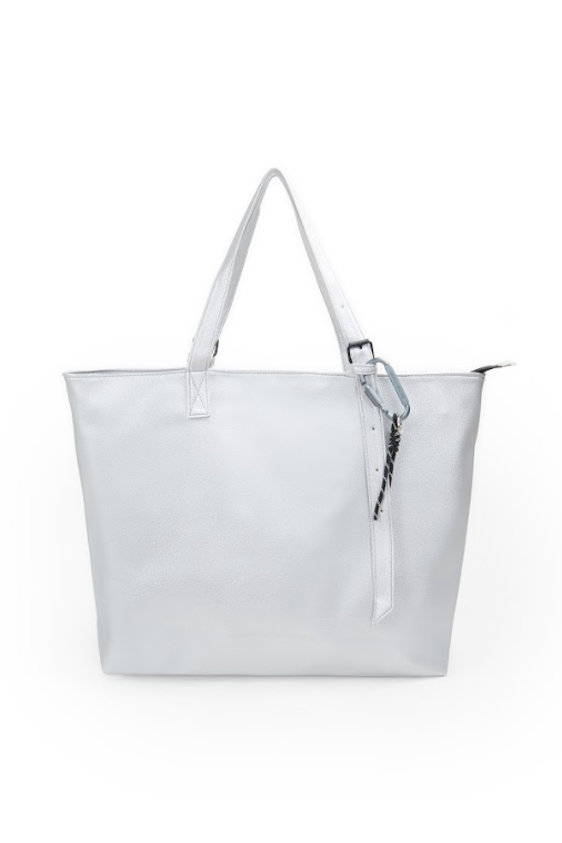 Oliver Silver Bag - Satchel