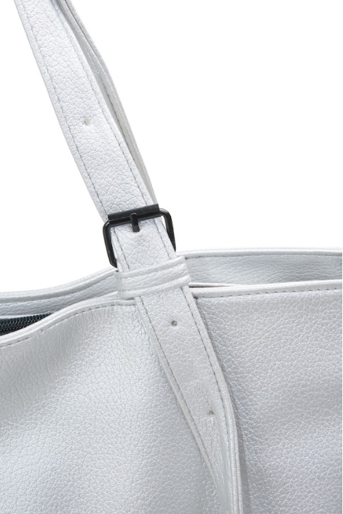 Oliver Silver Bag - Satchel