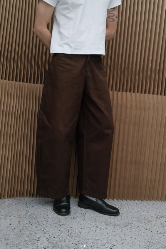 Larg Curve Trousers - Nylony