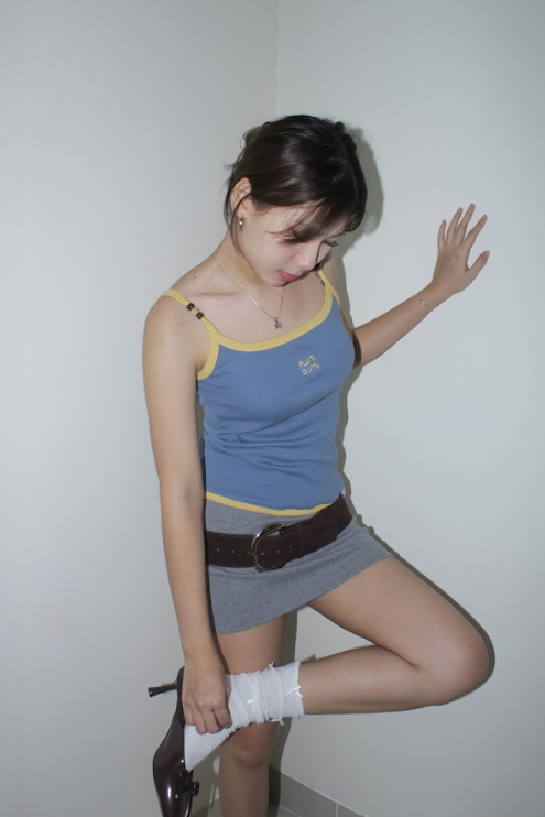 Penny Top Coastal Blue - Plum And Pluto