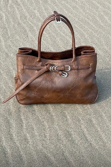 Parker Bag Brown - Blankar Archives