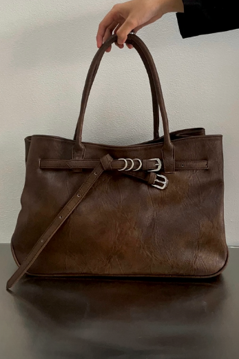Parker Bag Brown - Blankar Archives