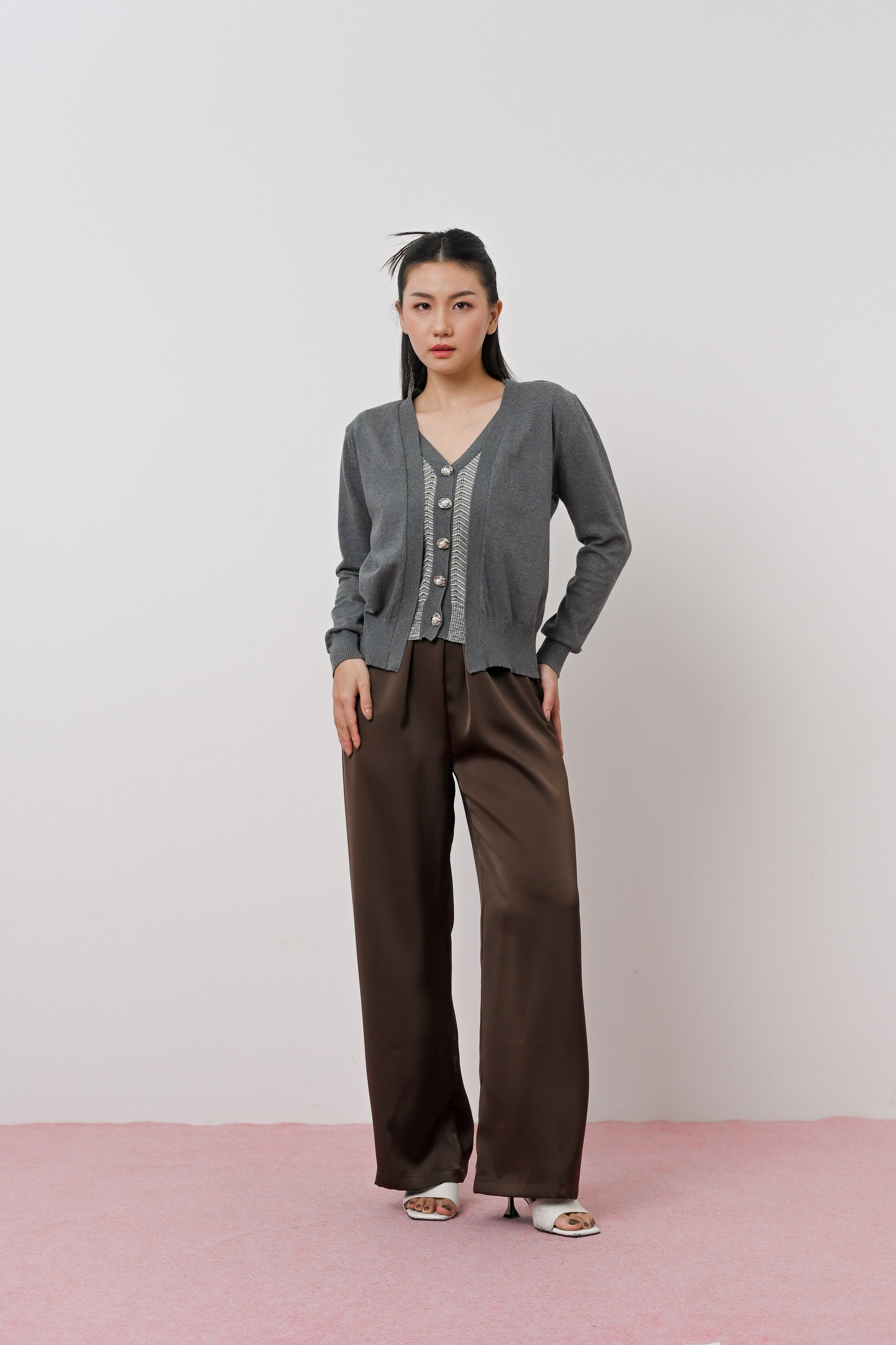 Silver Mist Cardigan - LR Studio