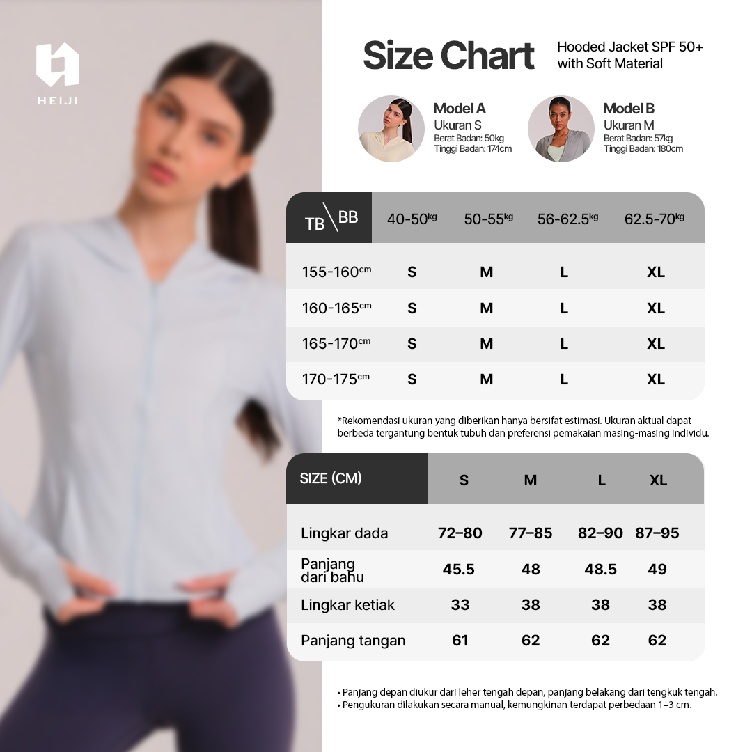 Hooded Jacket SPF 50+ Women - Heiji Active