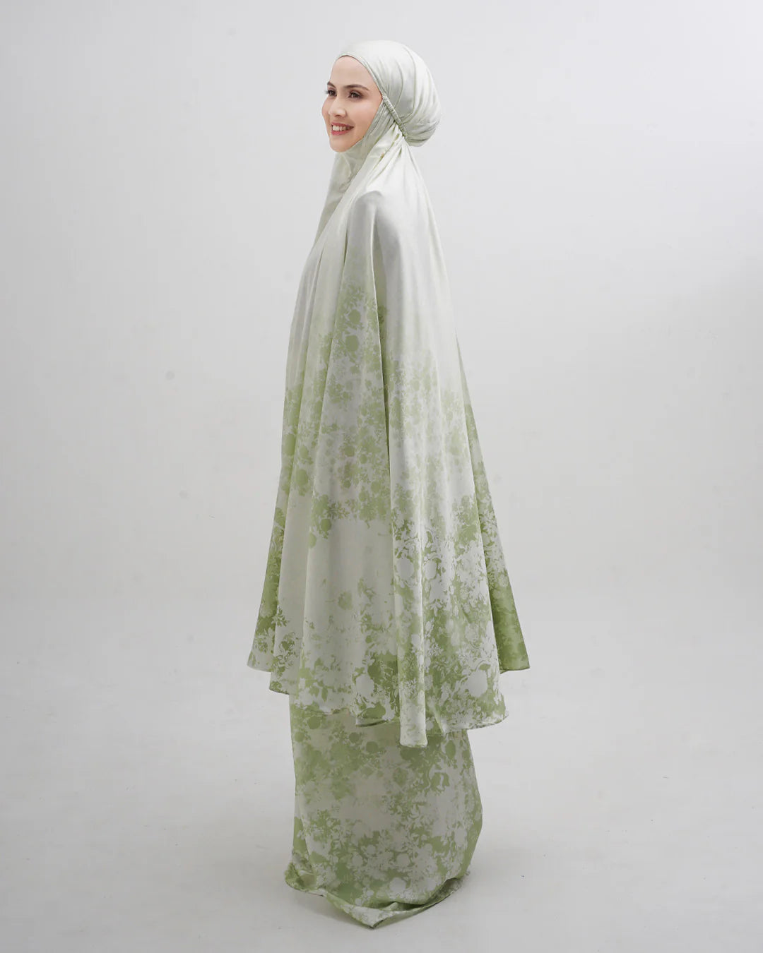 Soleil Prayer Robe Moss Green - Doa